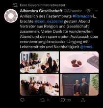 Iftar von Cem Özdemir mit DITIB