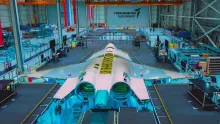 Türkischer Kampfjet MMU in der Endmontage