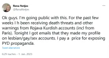 Journalistin Rena Netjes zahlt hohen Preis für PKK-Propaganda
