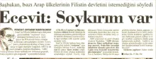 Atatürk: Palästina kann nicht angerührt werden